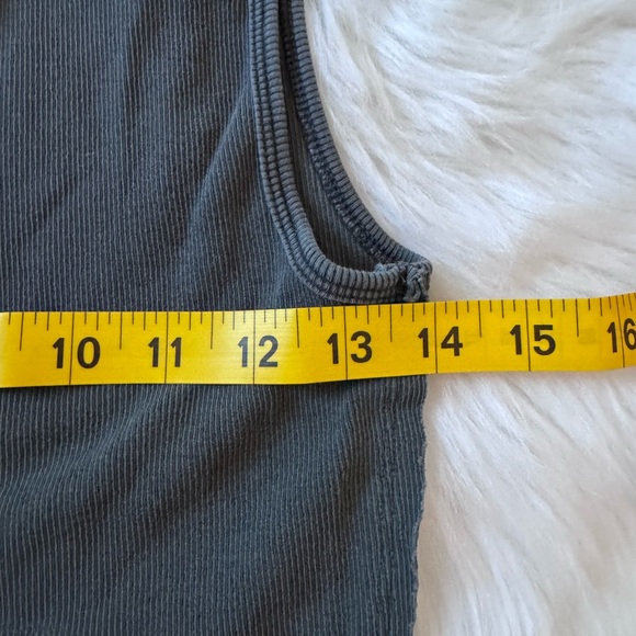 We The Free Size M Jamie Henley Tank - Washed Black - Picture 7 of 9